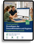 Ergotherapeut - Handlungsfeld 3 gewerbliche Excel-Fragenkatalog Datenbank (Sofort-Download)