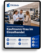 PowerPoint-Komplettpaket für die Ausbildung zum Kaufmann im Einzelhandel / Kauffrau im Einzelhandel