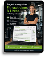 Fitnesstrainer B-Lizenz - Fragenkatalogtrainer mit über 700 Multiple Choice Fragen -Download für Windows-
