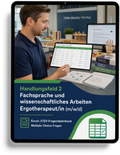 Ergotherapeut - Handlungsfeld 2 gewerbliche Excel-Fragenkatalog Datenbank (Sofort-Download)