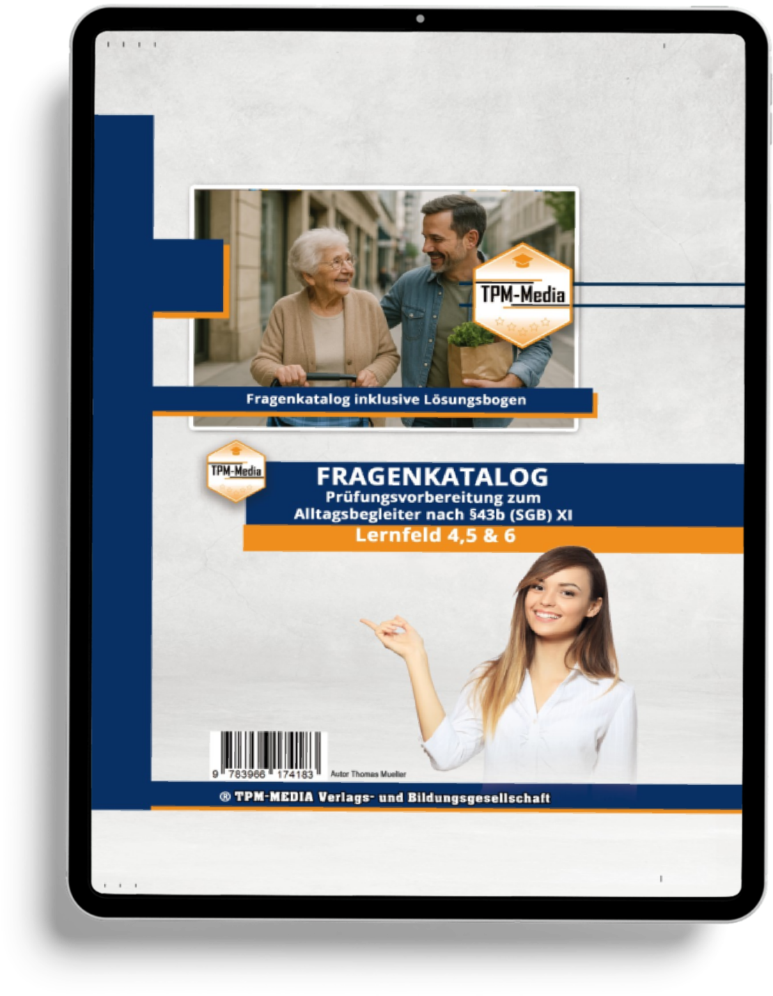 Alltagsbegleiter nach §43b SGB XI - LF 4-6 Fragenkatalog eBook Download für Windows - TPM-Media Verlag