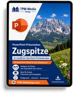 Zugspitze PowerPoint Präsentation für den Schuleinsatz - Download-Version