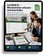 Kaufmann für Büromanagement - Lernfeld 6 gewerbliche Excel-Fragenkatalog Datenbank (Sofort-Download)