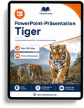 Tiger PowerPoint Präsentation Schule - Download-Version für den Schuleinsatz