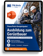PowerPoint-Komplettpaket - Ausbildung zum Gerüstbauer (m/w/d)