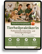 PowerPoint Ausbildung Tierheilpraktiker - Kompaktes Komplettpaket für angehende Tierheilpraktiker