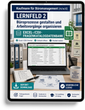Kaufmann für Büromanagement - Lernfeld 2 gewerbliche Excel-Fragenkatalog Datenbank (Sofort-Download)
