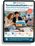 PowerPoint-Komplettpaket für die Ausbildung zum Tourismuskaufmann (m/w/d)