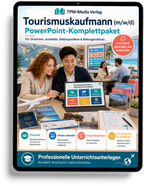 PowerPoint-Komplettpaket für die Ausbildung zum Tourismuskaufmann (m/w/d)