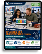 PowerPoint-Komplettpaket für die Ausbildung zum Kaufmann (m/w/d) für Spedition und Logistikdienstleistungen