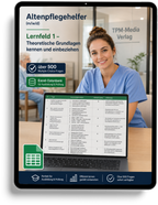 Altenpflegehelfer - Lernfeld 1 gewerbliche Excel-Fragenkatalog Datenbank (Sofort-Download)