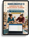 Ergotherapeut - Handlungsfeld 13 gewerbliche Excel-Fragenkatalog Datenbank (Sofort-Download)