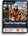 PowerPoint-Präsentationen Tiefbaufacharbeiter - Kompaktes Ausbildungspaket