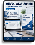 AEVO/ADA - Schein Fragenkatalogtrainer mit über 1500 Multiple Choice Fragen -Download für Windows