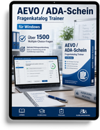 AEVO/ADA - Schein Fragenkatalogtrainer mit über 1500 Multiple Choice Fragen -Download für Windows