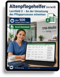 Altenpflegehelfer - Lernfeld 2 gewerbliche Excel-Fragenkatalog Datenbank (Sofort-Download)