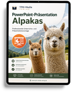 Alpakas PowerPoint Präsentation für den Schuleinsatz - Download-Version