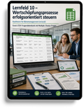 Kaufmann für Büromanagement - Lernfeld 10 gewerbliche Excel-Fragenkatalog Datenbank (Sofort-Download)