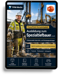 PowerPoint Spezialtiefbauer Ausbildung - Komplette Präsentationsvorlagen für die Ausbildung