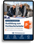 PowerPoint-Komplettpaket - Ausbildung zum Hochbaufacharbeiter (m/w/d)