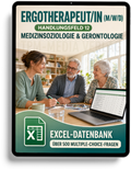 Ergotherapeut - Handlungsfeld 12 gewerbliche Excel-Fragenkatalog Datenbank (Sofort-Download)