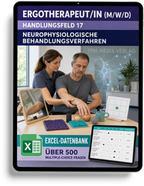 Ergotherapeut - Handlungsfeld 17 gewerbliche Excel-Fragenkatalog Datenbank (Sofort-Download)