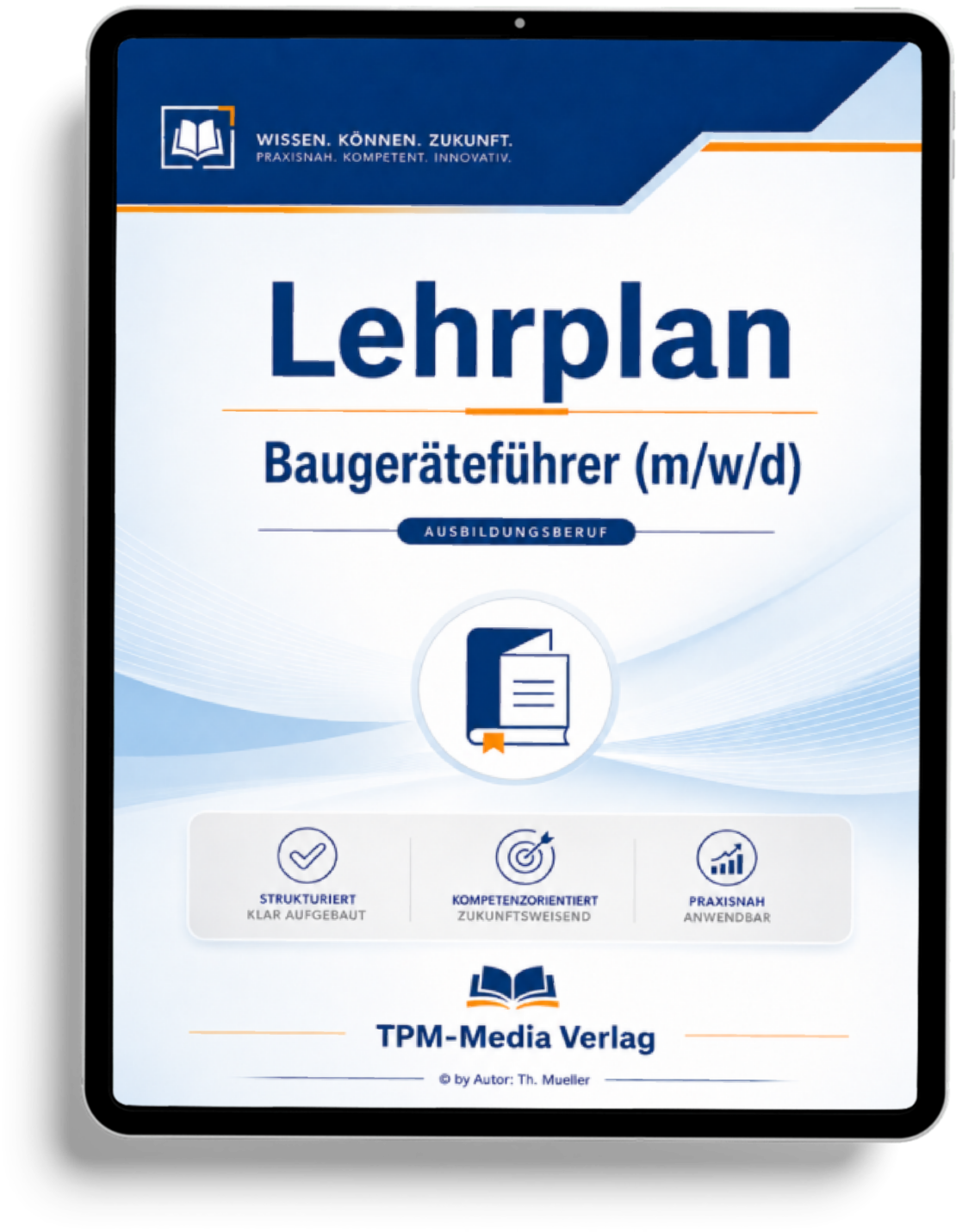 Lehrplan Baugeräteführer (m/w/d) eBook (Download-Version)