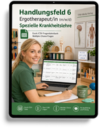 Ergotherapeut - Handlungsfeld 6 gewerbliche Excel-Fragenkatalog Datenbank (Sofort-Download)