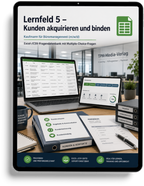 Kaufmann für Büromanagement - Lernfeld 5 gewerbliche Excel-Fragenkatalog Datenbank (Sofort-Download)