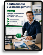 Kaufmann für Büromanagement - Lernfeld 1 gewerbliche Excel-Fragenkatalog Datenbank (Sofort-Download)