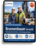 PowerPoint-Komplettpaket - Ausbildung zum Brunnenbauer (m/w/d) - TPM-Media Verlag
