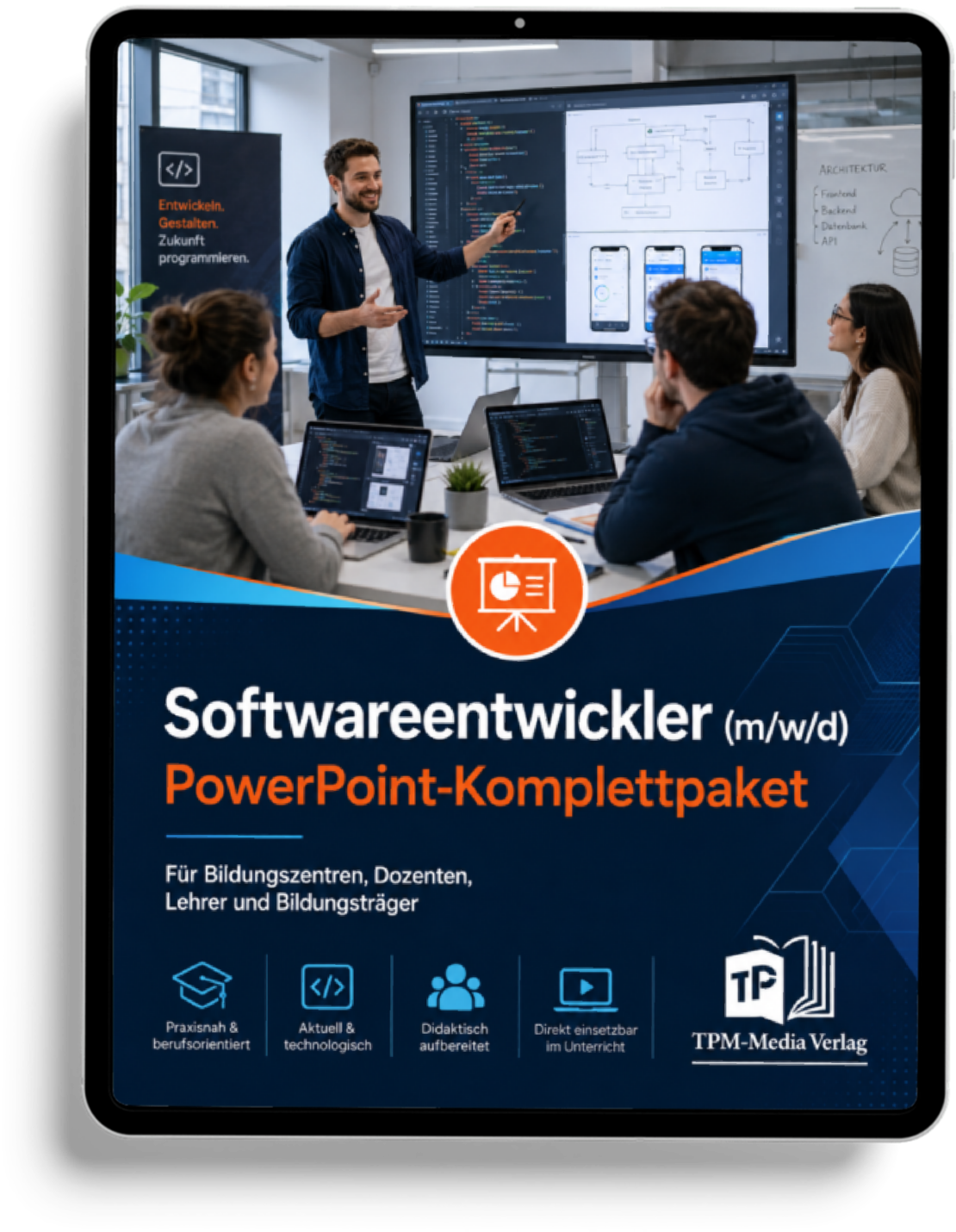 PowerPoint-Komplettpaket für die Ausbildung zum Softwareentwickler (m/w/d)
