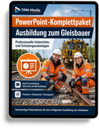PowerPoint-Komplettpaket - Ausbildung zum Gleisbauer (m/w/d)