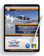 150 Englischtexte für BZF & AZF -Flugfunk eBook (Download-Version)