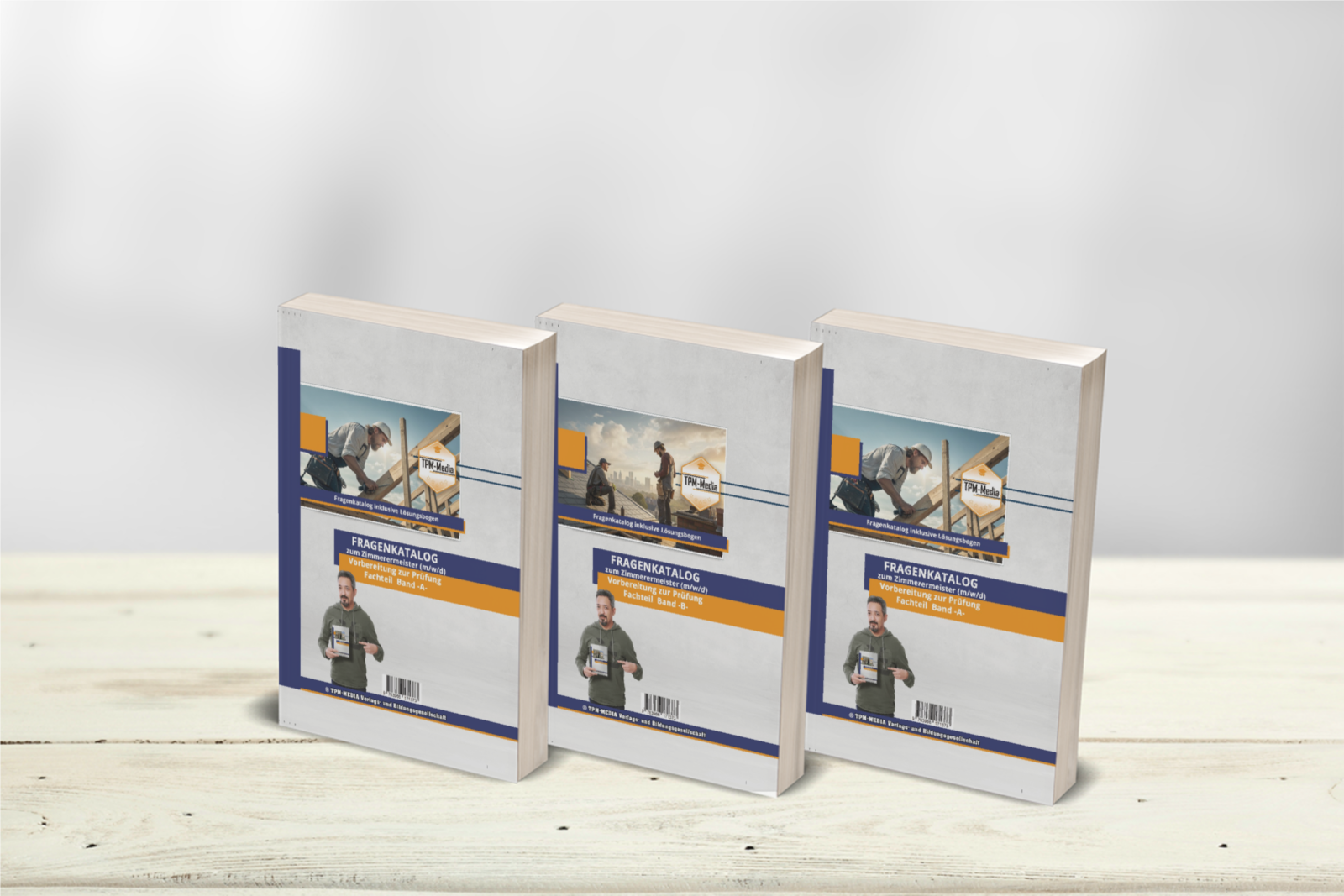 Zimmerermeister (m/w/d) (Standard) mit über 3300 Prüfungsfragen (Buch-/Printversion) - TPM-Media Verlag