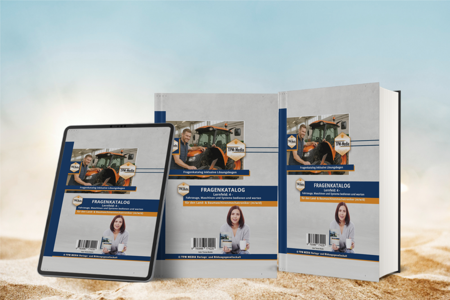 Fragenkatalog Land- & Baumaschinenmechatroniker (m/w/d) – LF 4 für optimale Vorbereitung - TPM-Media Verlag
